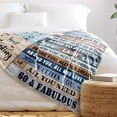 thumbnail image 3 of LHSHID 60th Birthday Gift Ideas for Men Soft Blanket 50x60in, 3 of 7