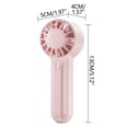thumbnail image 2 of EGNMCR Fan, Ceiling Fan, Desk Fan, Portable Fan Summer Outdoor Mini Portable USB Rechargeable Handheld Fan With High Wind Speed Portable handheld fan, 2 of 6