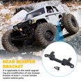 thumbnail image 3 of RC Car Trasero Montaje de parachoques Metal Metal Controlado Piezas de automóviles Modificación de accesorios Tummers Rack Reemplace Accesorios para Modificación Negro Inevent FN009818-03, 3 of 7