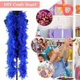 thumbnail image 1 of Fancy Dress Bufanda de plumas coloridas Lifeful para manualidades de disfraces (azul real), 1 of 6