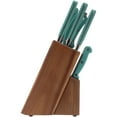 thumbnail image 5 of The Pioneer Woman Cowboy Rustic 14-Piece Forged Cutlery Knife Block Set, Turquoise, 5 of 15