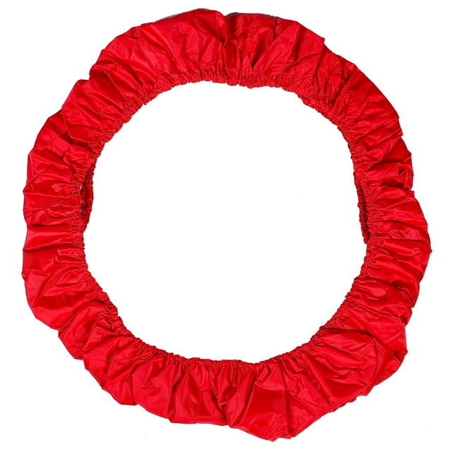 SHISUYAN 1 Pce Housse de Protection pour Trampoline 40 Pouces Éponge de Sécurité Ronde Accessoires de Trampoline de Remplacement Rouge (Diamètre 101cm)