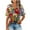 style19-Multicolor, variant on Summer Shirts for Women Short Sleeve V Neck Blouses Shirts Floral Double Layers Tunics Tops Vacation Casual Trendy Loose Fit Shirts Blue M Recent