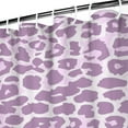thumbnail image 4 of Vintage Tropical Shower Curtain, Waterproof Polyester 72x84 Inch Bath Curtain with 12 Hooks, Fade-Resistant Leopard Print, Quick Dry & Easy Care for Home & Airbnb, 4 of 5
