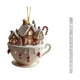 thumbnail image 1 of Colgante navideño de casa de nieve para coche | Adorno de taza de café para espejo retrovisor | Decoración colgante de acrílico para interior de coche | Llavero de mochila, 1 of 3