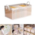 thumbnail image 2 of Waterproof Sturdy PVC Storage Box for Travel and Home Use Clear Home Storage Organizers for Small Items Daily Use XL, 2 of 5