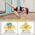 thumbnail image 6 of Flylapdo Portable Dance Pole with 7.3-9ft Adjustable Height, 1.77in Cold-Rolled Steel Fitness Pole with Anti-Slip Silicone Base, 6 of 9