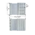 thumbnail image 3 of CHOKBra Extender Elastic Stretch Bra Extenders with Stainless Steel Hooks Bra Extenders 4 Hook Plus Size 6pcs, 3 of 5