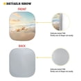 thumbnail image 3 of Bulopur Beach Starfish Sun Shade Car Windshield UV Protection Auto Sun Shades Front Windshield Universal Size Vehicle Sun Visor Protector Auto Exterior Decorative Cover for Most Cars, 3 of 6