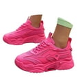 thumbnail image 3 of iTNHFP Espadrilles pour Femmes Liquidation Espadrilles Tissées Volantes Femmes Automne et Hiver Mode Tête Ronde Lacets Chaussures Décontractées Semelle Épaisse Chaussures de Course, 3 of 9