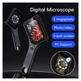thumbnail image 2 of 500X Magnification Digital Microscope - 3Inch IPS Screen, Portable Handheld Camera ,Widely Used, 2 of 7