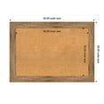 thumbnail image 4 of Amanti Art Natural Cork Board Wood Framed Owl Brown Bulletin Board 42 in. x 30 in., 4 of 8