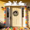 thumbnail image 4 of 1pcs Easter Rabbit Hanging Door Sign Rabbit Hole Wooden Wall Decor, Easter Festive Wooden Hanging for Indoor Outdoor Home Party & Classroom Decoration, 4 of 7