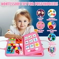 thumbnail image 4 of Learning Toys for 1 2 3 4 Years Old, Montessori Busy Board Toy for Toddlers 1-3, Birthday Gift Toys for 2 3 4 5 Girls Boys, 4 of 6
