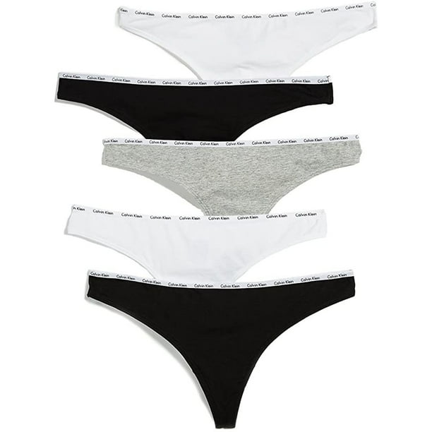 Calvin Klein Calvin Klein Underwear Women's Signature Thong 5 Pack