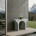 thumbnail image 7 of Meridian Furniture Pomezia White Marble Finish Console Table, 7 of 7