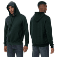 thumbnail image 3 of Xidunhg Mens Hoodies Pullover Long Sleeve Waffle Casual Sweatshirt with Pocket Green M, 3 of 5
