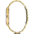 thumbnail image 3 of Bulova Men's Modern Gold Tone Dial Yellow Gold Steel Bracelet Diamond Watch 97D115, 3 of 3