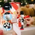 thumbnail image 4 of EIGTHTAILChristmas Nutcracker Soldier Decoration 30CM Black Xmas Gift, 4 of 6