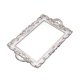 thumbnail image 2 of 2 bandejas decorativas con de espejo rectangur para exhibición de Perfume de boda en casa Baoblaze Bandeja decorativa de boda, 2 of 6