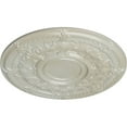 thumbnail image 3 of 33 7/8"OD x 1 3/8"P Dauphine Ceiling Medallion Flash Blue Finished, 3 of 6