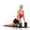 A001- Black, variant on Yoga Block, 1Pc High Density Foam Fitness Brick, Non-Slip Supportive Yoga Prop for Beginner Practitioners, Stable Balance Aid for Stretching and Pose Alignment, Lightweight