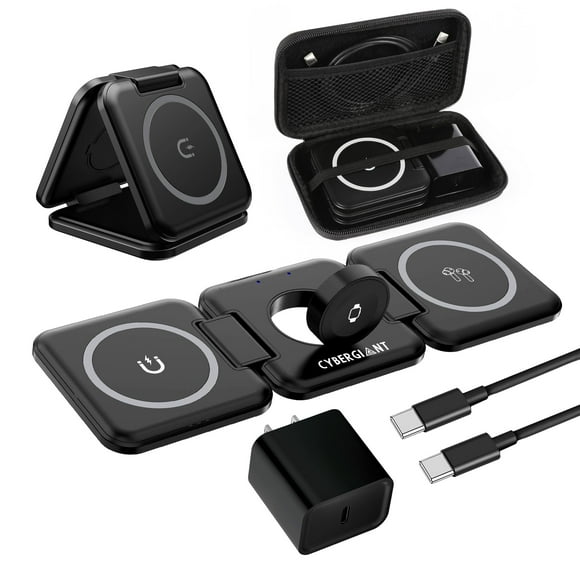 Estación de carga Cybergiant 3 en 1 para iPhone Airpods iWatch
