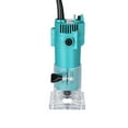 thumbnail image 2 of Fresadora eléctrica profesional 450W para madera - Herramienta de grabado, corte y perforación con base transparente - Incluye accesorios y guía - Voltaje 110V/220V - Ideal para carpintería y, 2 of 6