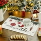 thumbnail image 4 of Winter Christmas Tree Placemats 12x18 Inches Christmas Holiday Table Mats For Party Kitchen Dining Room Decoration, 4 of 6