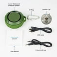 thumbnail image 4 of Outdoor Waterproof Bluetooth Speaker,Kunodi Wireless Portable Mini Shower Travel Speaker with Subwoofer, Enhanced Bass, Built in Mic for Sports, Pool, Beach, Hiking, Camping, 4 of 7