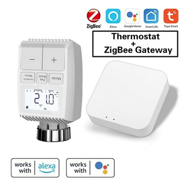 3.0 Heating Temperature Controller Smart Speaker Voice Control Thermostat Compatible ,Easy to Install