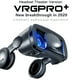 thumbnail image 1 of VRG Pro+ 3D VR Auriculares Gafas de realidad virtual inteligentes para teléfono (Blu-ray), 1 of 9