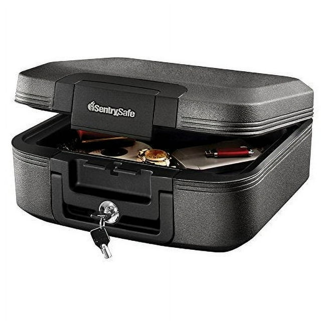 SentrySafe Fire Safe, Waterproof Fire Resistant Chest, 0.28 Cubic Feet, Medium, CHW20221
