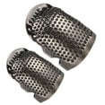 thumbnail image 4 of Dedal de metal retro para costura, protector de dedos ajustable, herramientas de acolchado para bordado y costura, color gris, 4 of 14