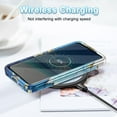 thumbnail image 6 of Casetego Marble Rugged Full Body Protective Cell Phone Case for Samsung Galaxy S23, Blue White, 6 of 8