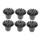 thumbnail image 5 of OULII 6Ud Florero Con Base De Loto En Plástico Negro Resistente Para De Tumbas Y Ceremonias Funerarias, 5 of 8