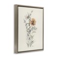 thumbnail image 2 of Stupell Industries Transitional Organic Watercolor Blooms Brown Floating Frame Canvas Art, 25 x 31, by Cady Driver, 2 of 8