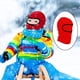thumbnail image 2 of Toystoory Regalos para niños, accesorios para motocicleta, pasamontañas, cubierta facial, Protector de cabeza, a prueba de polvo, a prueba de Ciclismo rojo, 2 of 5
