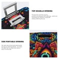 thumbnail image 3 of Fuzoiu Vibrant Psychedelic Eye Print Suitcase Cover,Washable Luggage Covers for Suitcase,Elastic Luggage Protector Cover,Scratch Resistant Travel Suitcase Covers-Small, 3 of 7