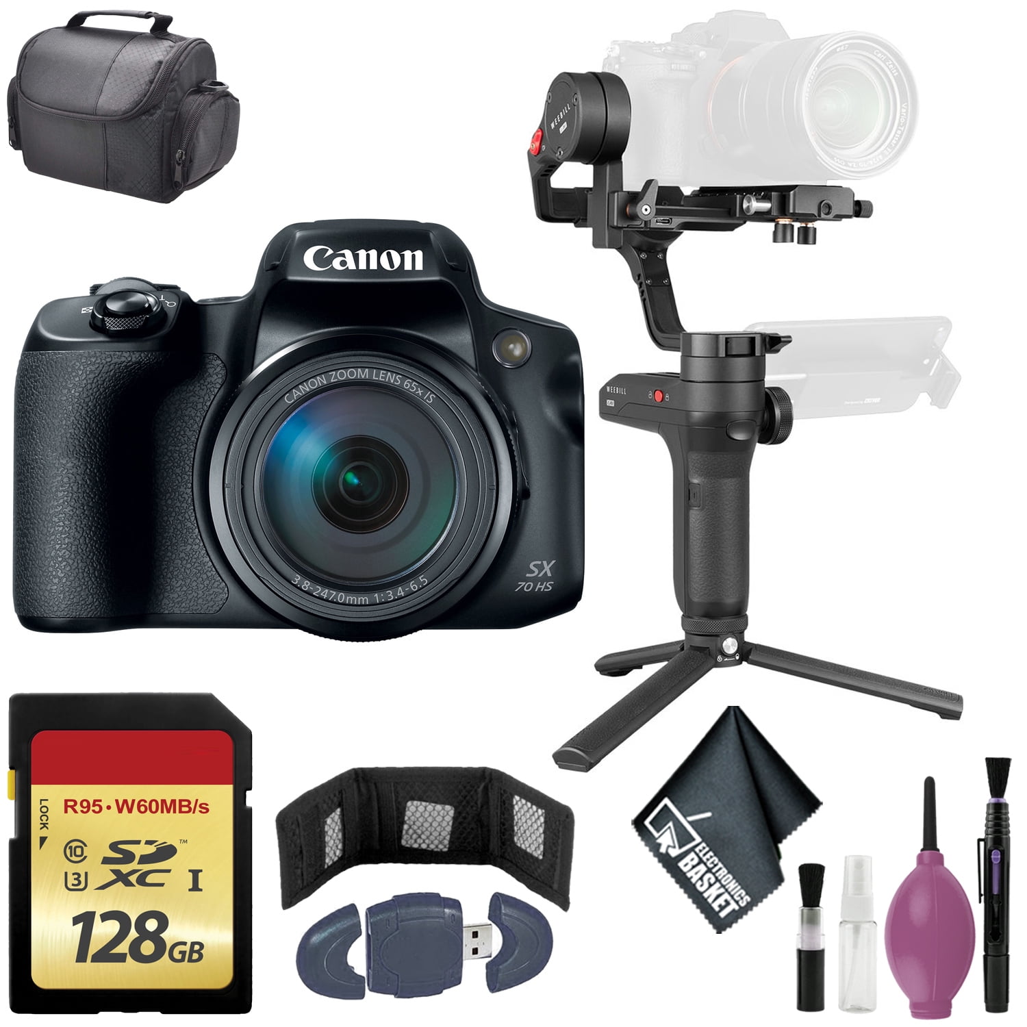 Canon PowerShot SX70 HS Digital Camera International Version