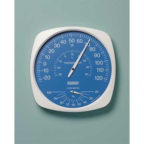 OAKTON WD-35700-20 Indoor Analog Hygrometer, -22 to 122 F by Oakton