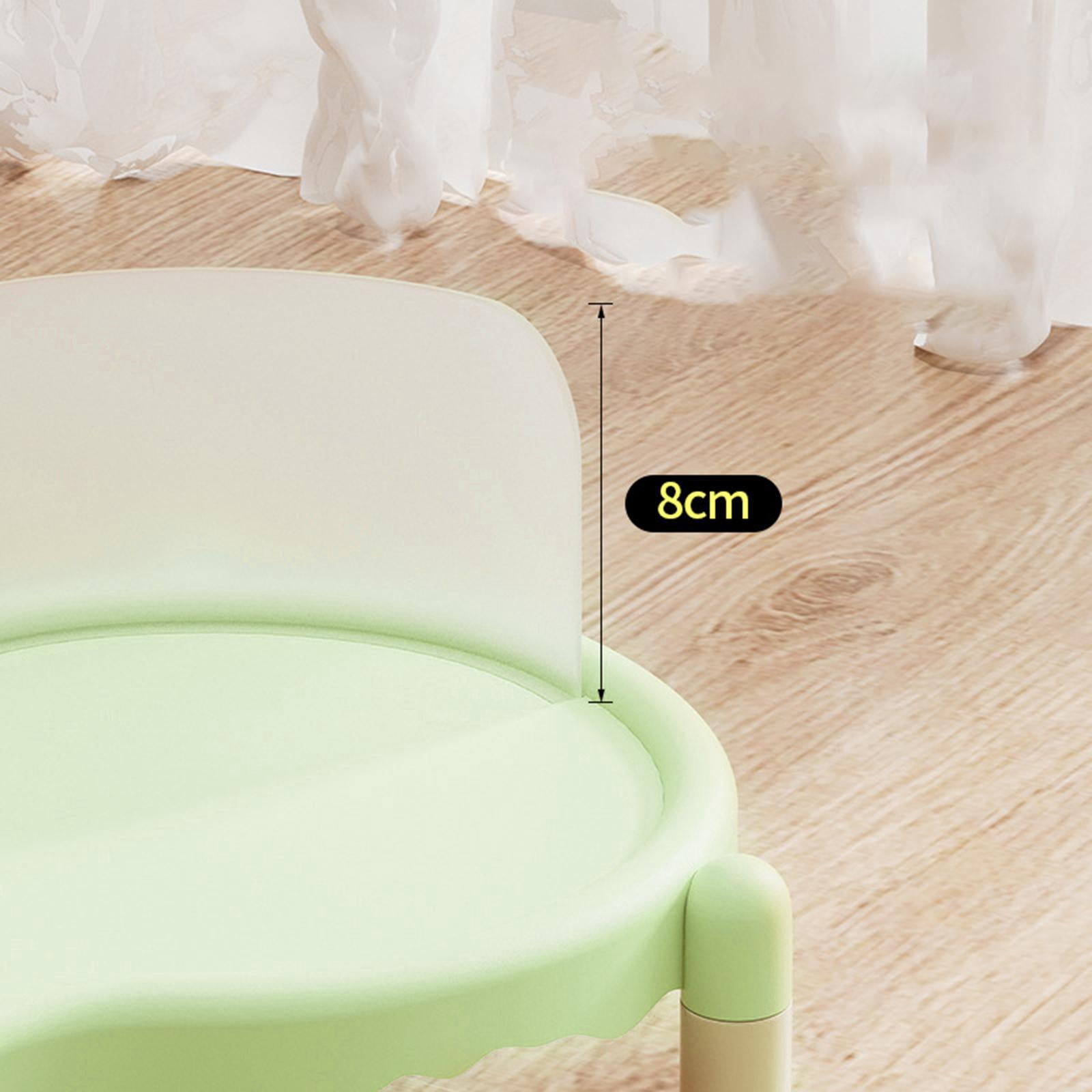 FashionCha Ceramic Elevated Cat Bowls Feeding Bowls Cat Dishes for Puppies Kittens Cats Green