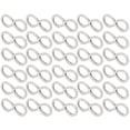 thumbnail image 1 of Resin Frame, Stainless Steel Open Bezels 30Pcs Pendant Bezel Metal Bezel Mini  For Friends For Home 8-Shape S, 1 of 8