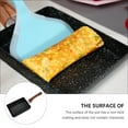 thumbnail image 2 of WEUVEB Non Stick Egg Pan Tamagoyaki Pan Aluminum Alloy 1Pack 13.6X6.1X1.4in, 2 of 8
