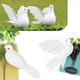 thumbnail image 2 of 2 Piezas De Simulación Artificial De Espuma Pájaro De La Paz Pájaro De Plumas Blancas Artesanía Decoración Para Bodas Accesorios Para Fiestas Decoración Para Árboles De Navidad, 2 of 8
