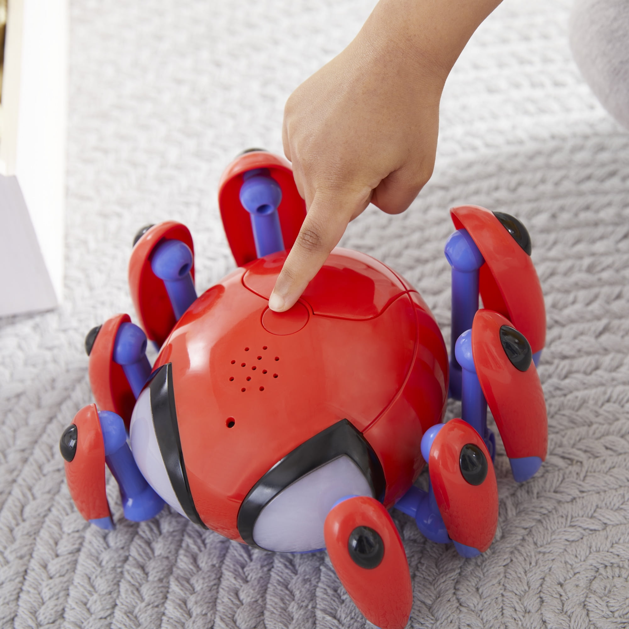 Spidey and His Amazing Friends Speak and Go Trace-E Bot Electronic Spider, Sound-Activated