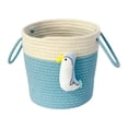 thumbnail image 2 of Ganfancp Cuerda Tejida Linda Snacks Cesta de Almacenamiento Sundries Caja de Almacenamiento Juguetes para Niños Cubo de Almacenamiento Bloques Cesta de Almacenamiento Ofertas de La Semana Cesta para, 2 of 6
