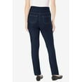 thumbnail image 2 of Woman Within Plus Size Tall  Pull-On Straight-Leg Gap-Free Stretch Denim Jeans, 2 of 6