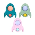 thumbnail image 4 of Mordedera Pop it de cohete Antsy Pantsy silicon 1 piez azul, verde, rosa, 4 of 4