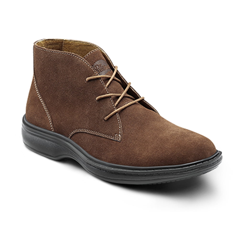 Dr. Comfort Ruk Men's Casual Boot: 11.5 X-Wide (3E/4E) Brown Lace
